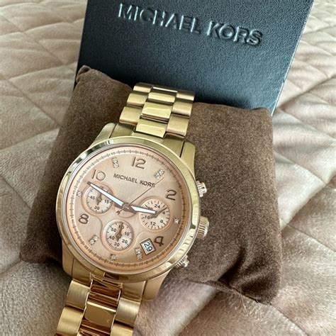 michael kors watch mk-5368|MICHAEL KORS Limited Edition MK5368 Rose Gold CZ Crystals .